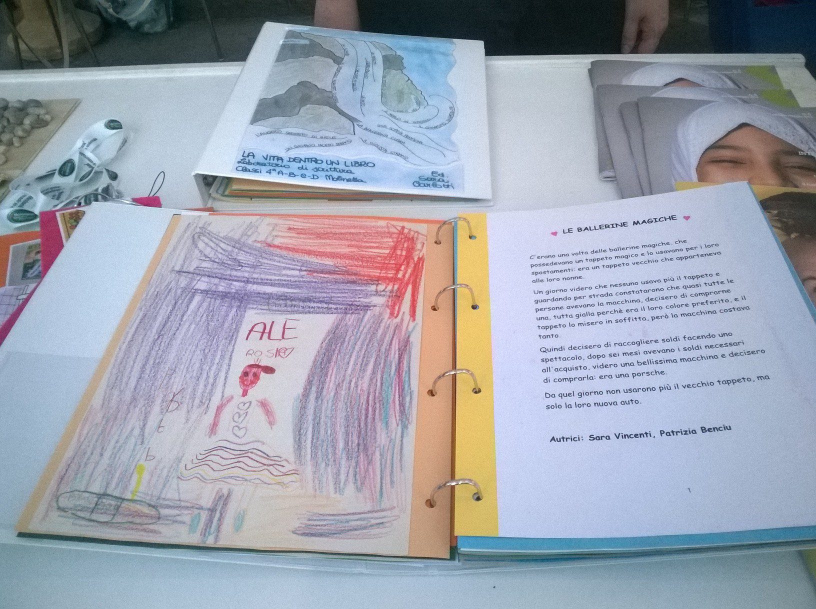 Un'immagine che ritrae carta, prodotto di carta, arte infantile, libro e pubblicazione.