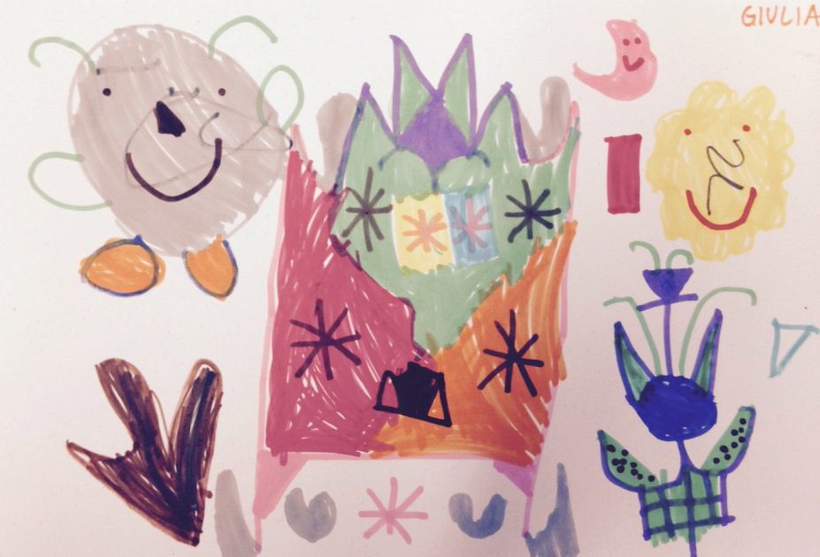 Un'immagine che ritrae arte infantile, carta, prodotto di carta, disegno e carta artistica.
