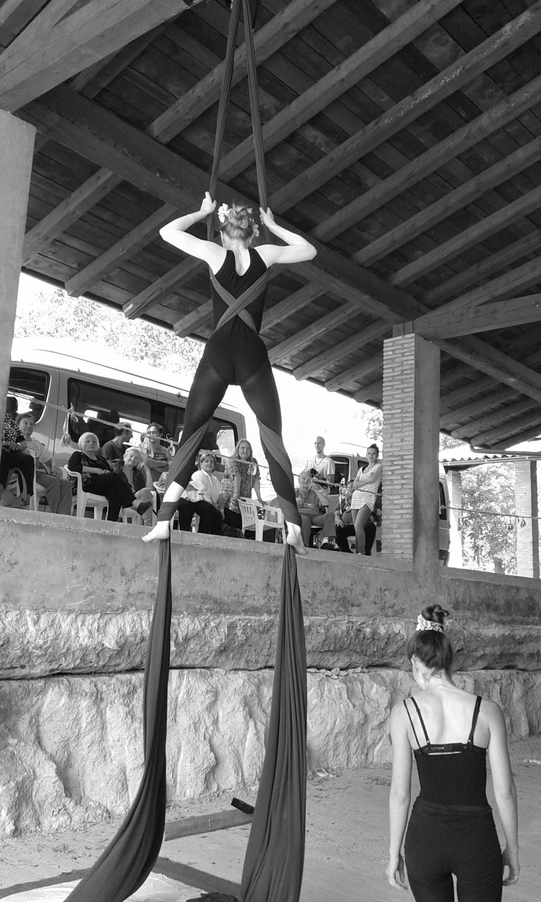 Un'immagine che ritrae arti performative, divertimento, acrobazie, prestazione e acrobata.