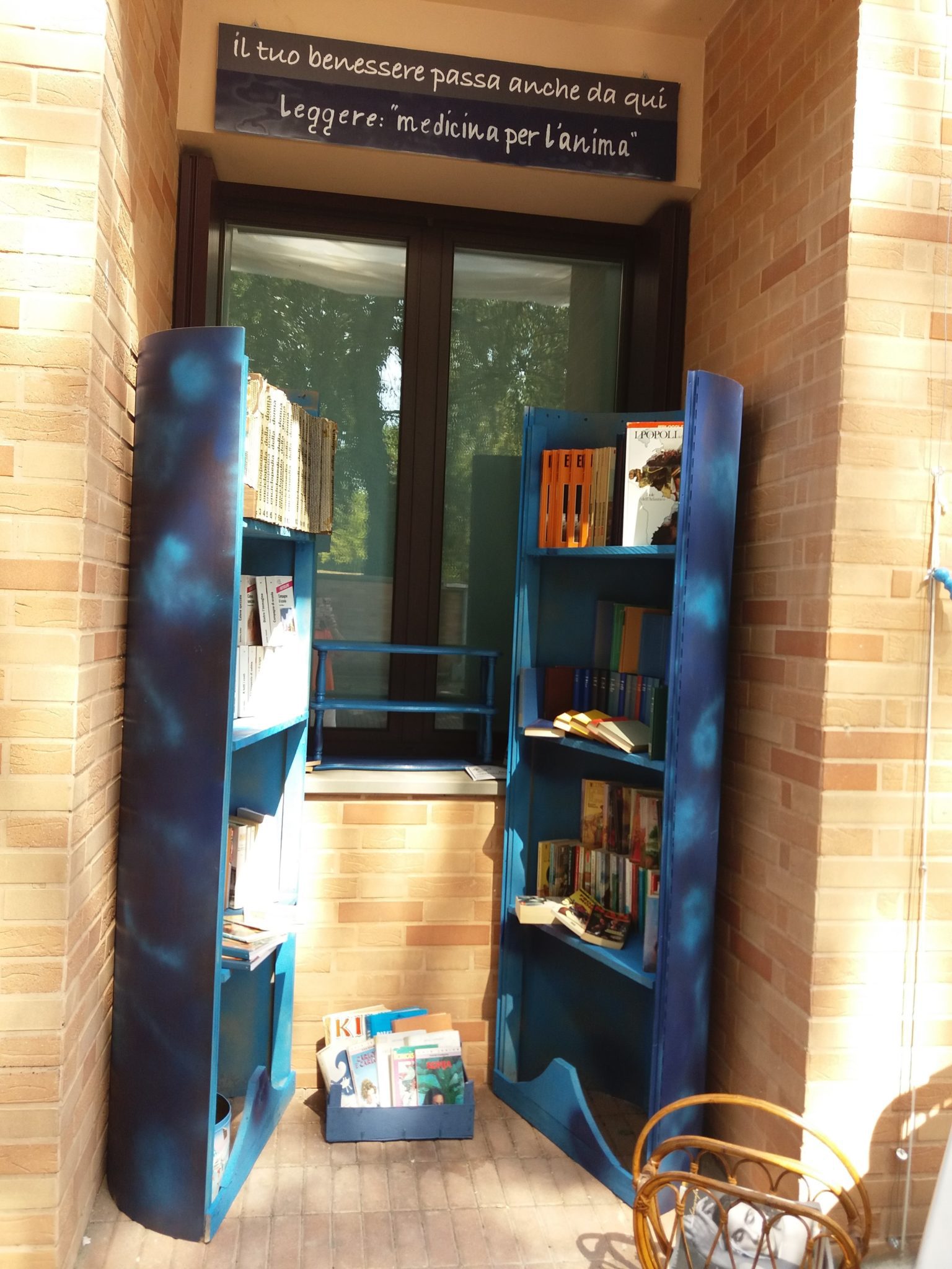 Un'immagine che ritrae scaffalature, libreria, mensola, libro e pubblicazione.