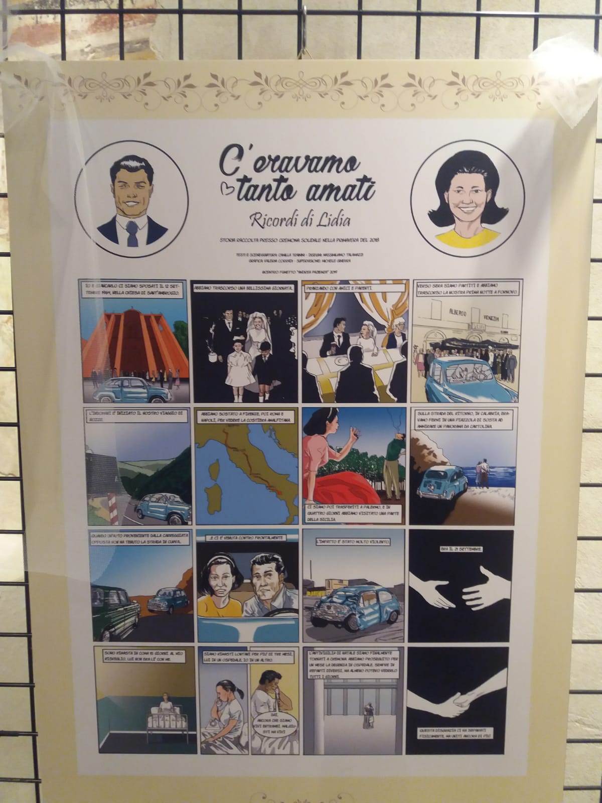 Un'immagine che ritrae testa, naso, prodotto di carta, pubblicità e poster.